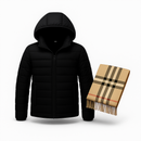 kit Jaqueta Puffer Feminina + Cachecol