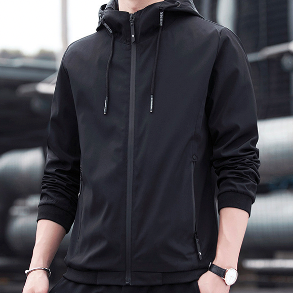 Jaqueta Masculina Casual Impermeável