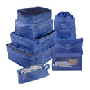 Bolsas Organizadoras Premium Kit - Compre 5 Leve 8 Kit com Bolsas Organizadoras Premium - Compre 5 Leve 8 kito magazine Azul Marinho 