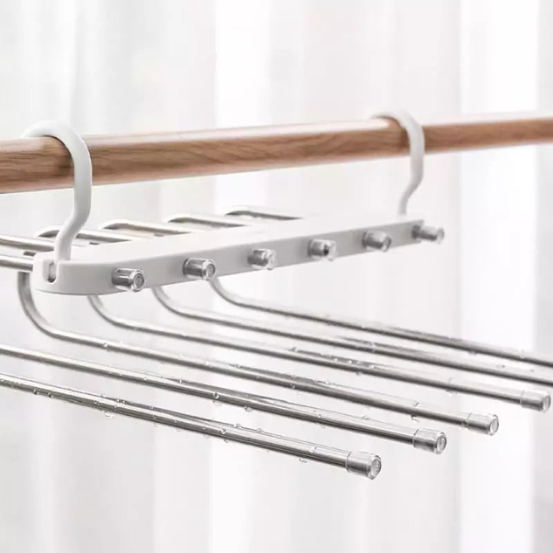 Cabide para Calça Multifuncional 6 em 1 Quarto - Cabide para Calça Multifuncional 6 em 1 Kito Magazine 