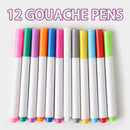 Caderno de Desenho Apagável - Desenhe sem Limite Kito Magazine 12 Canetinhas 