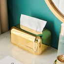 Caixa Porta Lenço Umedecido e Papel Cromado Escritório - Caixa Porta Lenço Umedecido e Papel Cromado Kito Magazine 