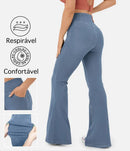 Calça Jeans Feminina Mab Ganga Wide Leg - Cintura Alta Cruzada Calça Jeans Feminina Mab Ganga Wide Leg - Cintura Alta Cruzada Kito Magazine 