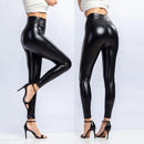 Calça Legging de Couro HOTLEG Calça Legging de Couro HOTLEG KITO MAGAZINE Preto Brilhante P 