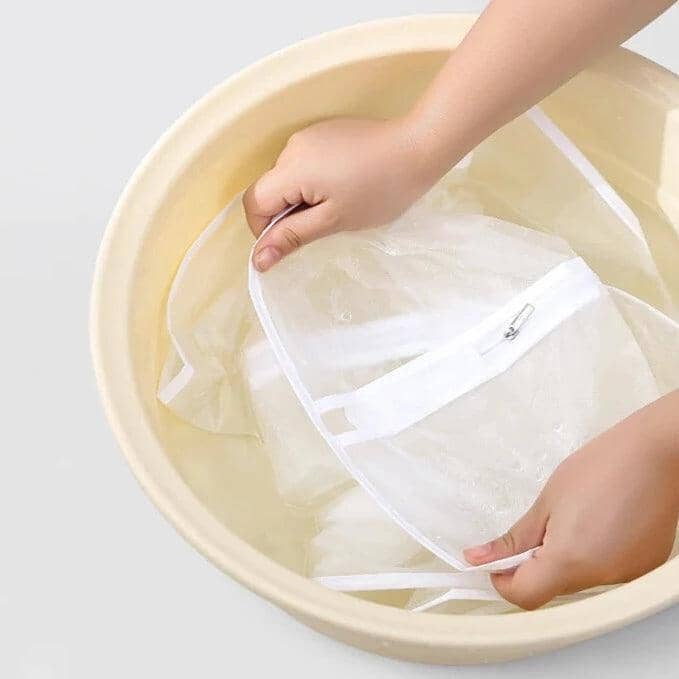 Capa Protetora de Roupas 5 Peças Quarto - Capa Protetora de Roupas Housee - Coleção Organização kito magazine 