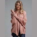 Cardigan Feminino Alexa Tricô Casacos Femininos - Cardigan Feminino Alexa Tricô Kito Magazine Rosa Claro Único 