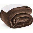 Coberdrom Sherpa Pele de Carneiro Quarto - Coberdrom Sherpa Pele de Carneiro 01 Kito Magazine Marrom Infantil 100x150cm 