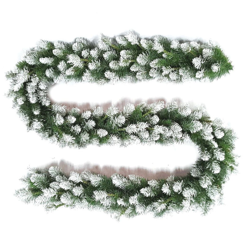 Festão de Natal com Flocos de Neve Casa e Jardim - Festão de Natal com Flocos de Neve KITO MAGAZINE 