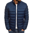Jaqueta Masculina Puffer Impermeável Jaqueta Masculina Puffer Impermeável KITO MAGAZINE Azul Marinho P 