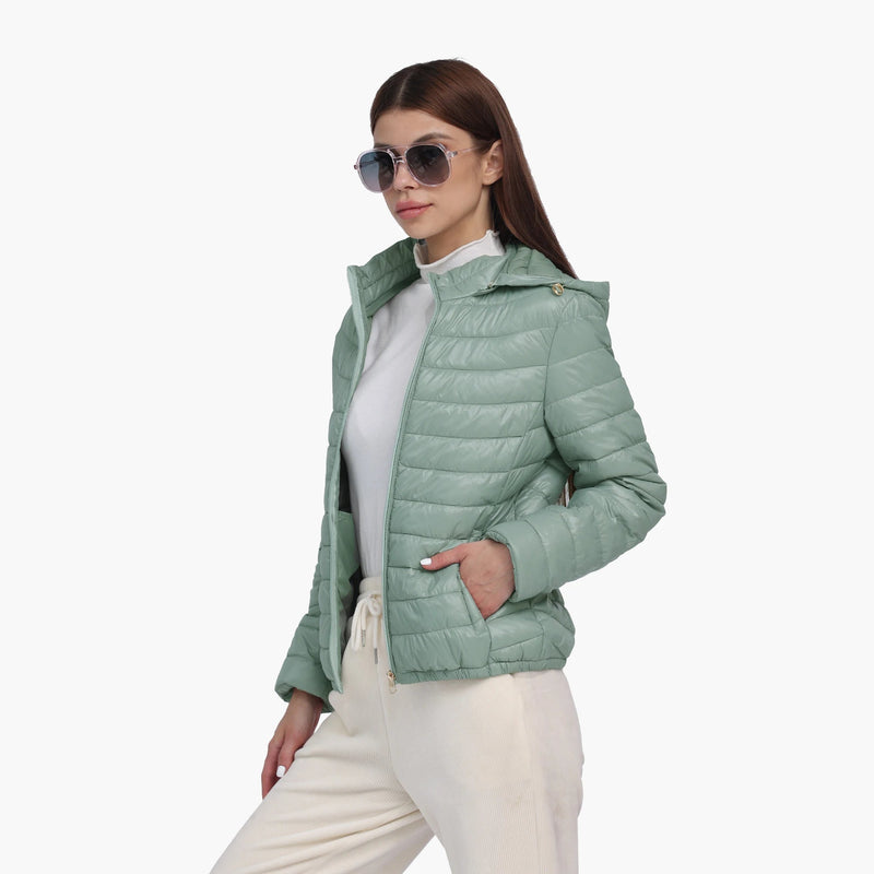 Jaqueta Puffer Feminina Jaqueta Puffer Feminina KITO MAGAZINE 