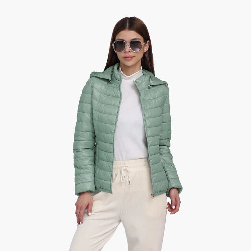 Jaqueta Puffer Feminina Jaqueta Puffer Feminina KITO MAGAZINE 