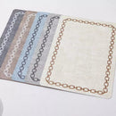 Jogo Americano Kit Descanso de Prato Quadrado Decorativo Mesa Posta - Jogo Americano Kit Descanso de Prato Quadrado Decorativo Kito Magazine 