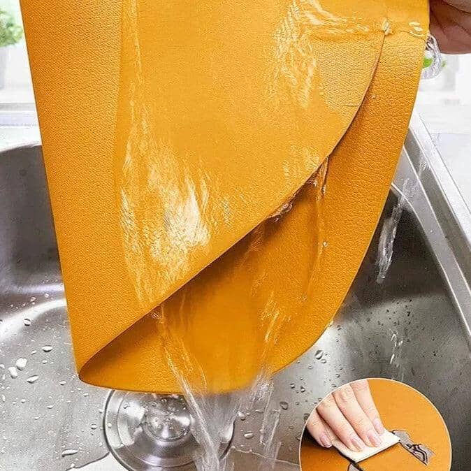 Jogo Americano Redondo em Couro 4 Lugares Mesa Posta - Jogo Americano Redondo em Couro 4 Lugares Kito Magazine 