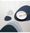 Jogo Americano Redondo em Couro 4 Lugares Mesa Posta - Jogo Americano Redondo em Couro 4 Lugares Kito Magazine 