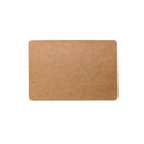 Jogo Americano Retangular em Couro Mesa Posta - Jogo Americano Retangular em Couro Housee - Coleção Decoração Kito Magazine Caramelo 