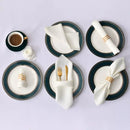 Jogo Guardanapos de Tecido Mesa Posta Cetim 12 peças Mesa Posta - Jogo Guardanapos de Tecido Mesa Posta Cetim 12 peças Kito Magazine 