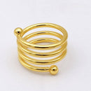 Jogo Guardanapos de Tecido Mesa Posta Cetim 12 peças Mesa Posta - Jogo Guardanapos de Tecido Mesa Posta Cetim 12 peças Kito Magazine 6x Anéis de Guardanapo Espiral Dourado 