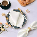 Jogo Guardanapos de Tecido Mesa Posta Cetim 12 peças Mesa Posta - Jogo Guardanapos de Tecido Mesa Posta Cetim 12 peças Kito Magazine Branco 12 peças 