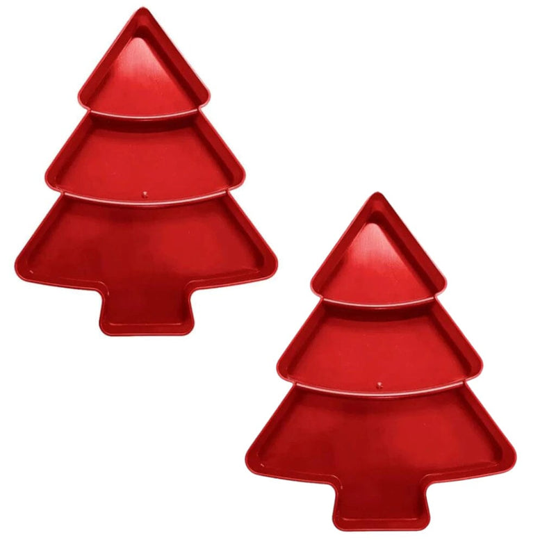 KIT 2 Petisqueira Natalina - SwanChristmas Petisqueira Natalina - SwanChristmas Kito Magazine Vermelha + Vermelha 