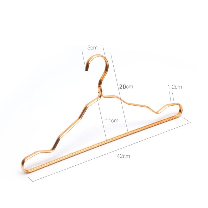 Kit Cabides de Metal Hangers Ultra Resistente Quarto - 08 KITO MAGAZINE 