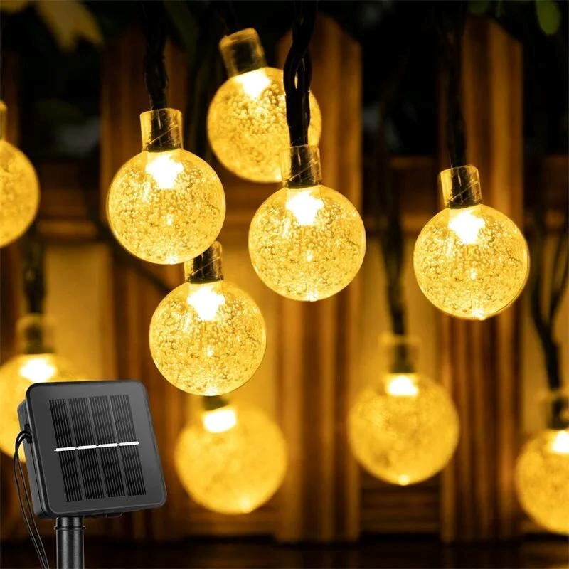 Luz de Led de Natal para Decoração Externa - Iluminação Natal Casa e Jardim - Luz de Led de Natal para Decoração Externa Iluminação Natal Kito Magazine Amarelo 5m-20LED 