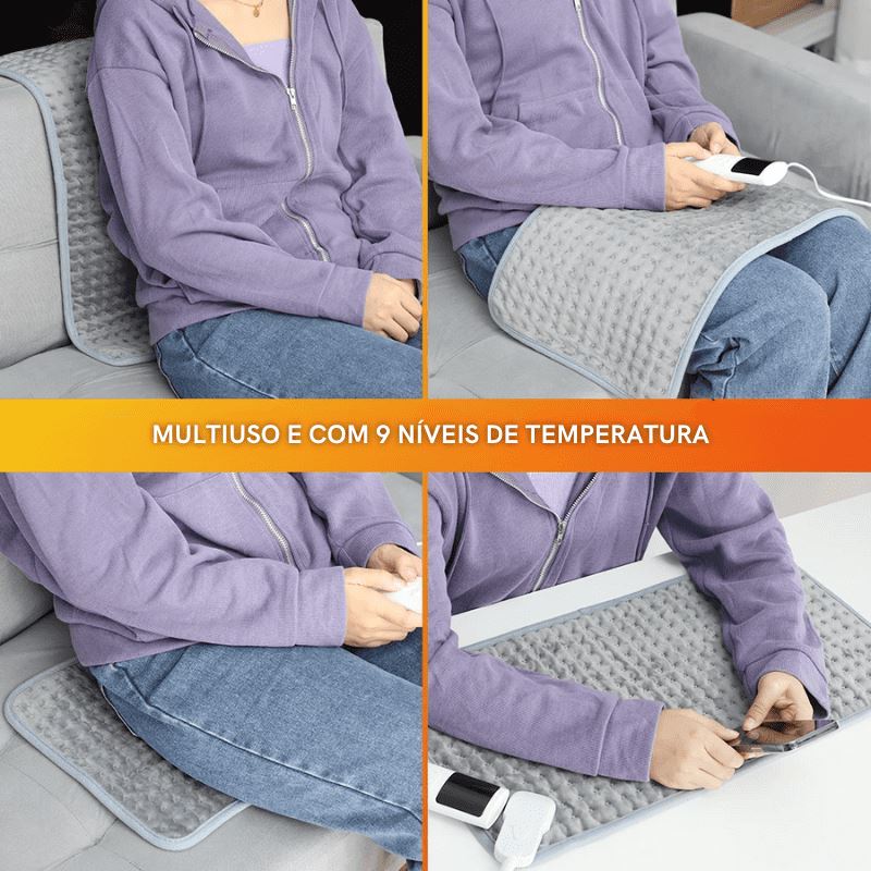 Manta Térmica Corporal Aquecedor Elétrico Inverno Quarto - Manta Térmica Corporal Aquecedor Elétrico Inverno KITO MAGAZINE 