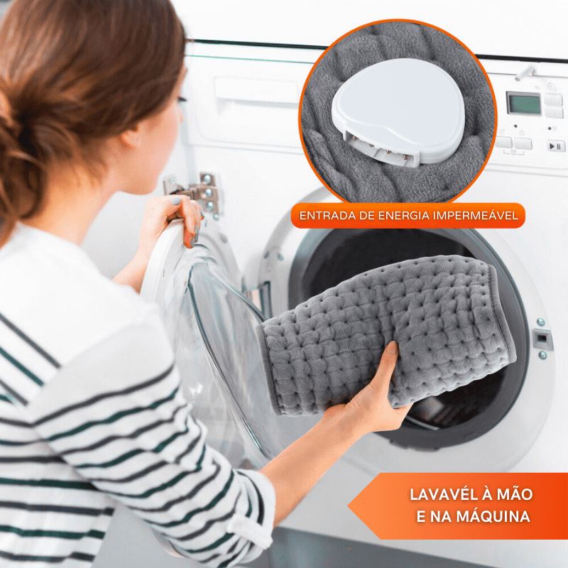 Manta Térmica Corporal Aquecedor Elétrico Inverno Quarto - Manta Térmica Corporal Aquecedor Elétrico Inverno KITO MAGAZINE 