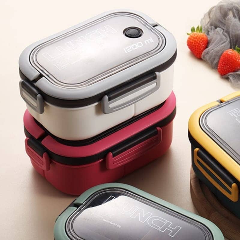 Marmita Térmica Pote Hermética 1200ml Cozinha - Marmita Térmica Pote Hermética 1200ml Kito Magazine Branco 1200ml 