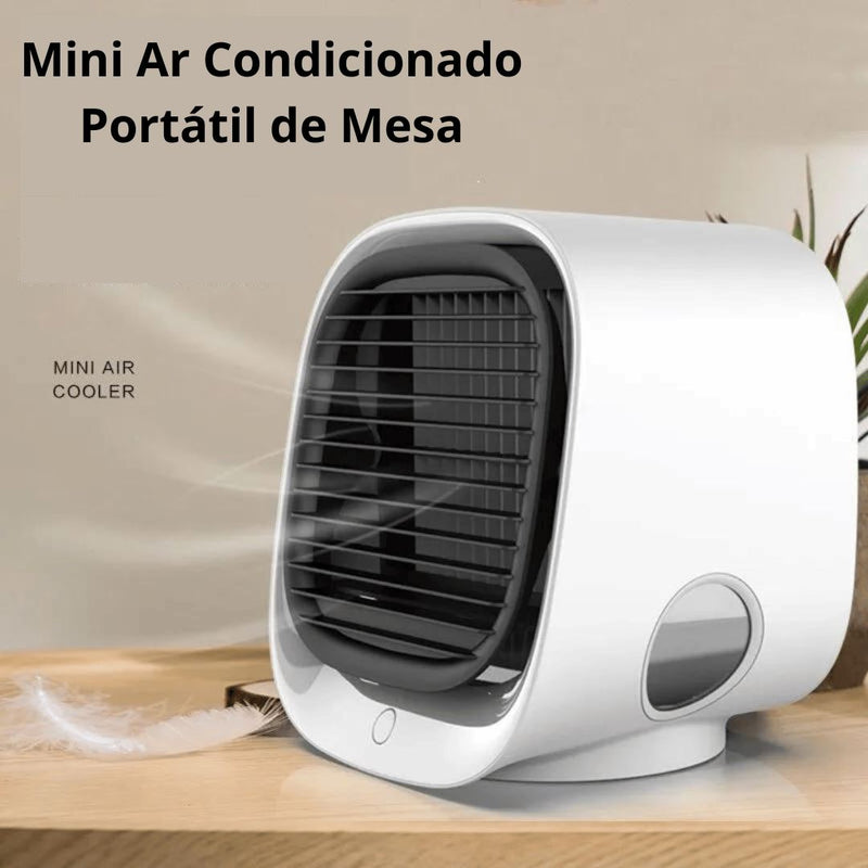 Mini Ar Condicionado Portátil de Mesa Climatização e Ventilação - Mini Ar Condicionado KITO MAGAZINE 