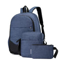 Mochila Executiva Masculina 3 em 1 Impacto Kito Magazine Azul 