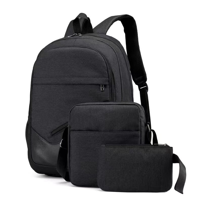 Mochila Executiva Masculina 3 em 1 Impacto Kito Magazine Preto 