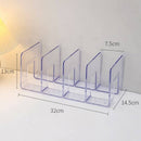 Organizador de Bolsa Acrílico com Divisória Quarto - Organizador de Bolsa Acrílico com Divisória Kito Magazine 4 lugares 