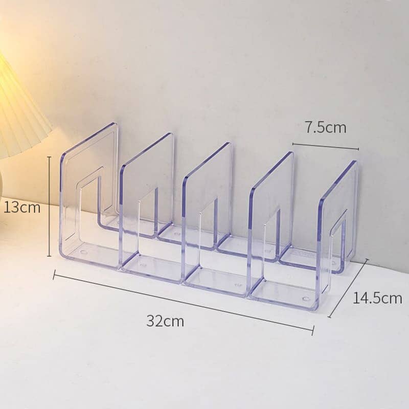 Organizador de Bolsa Acrílico com Divisória Quarto - Organizador de Bolsa Acrílico com Divisória Kito Magazine 4 lugares 