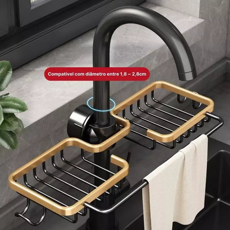 Organizador de Pia Porta Esponja de Pia Cozinha - Organizador de Pia Porta Esponja de Pia Kito Magazine 