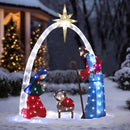 Presépio Natalino Casa e Jardim - Presepio Natalino KITO MAGAZINE Colorido 