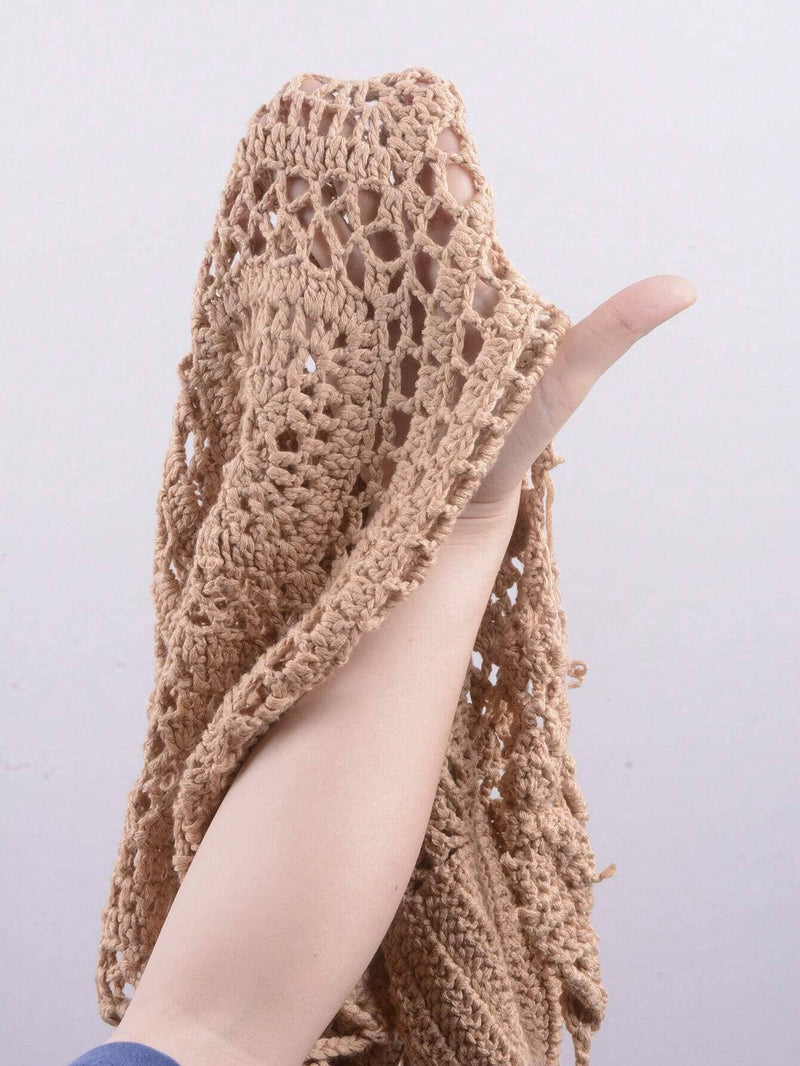 Saída de Praia de Crochê Ipanema Saída de Praia de Crochê Ipanema Kito Magazine 