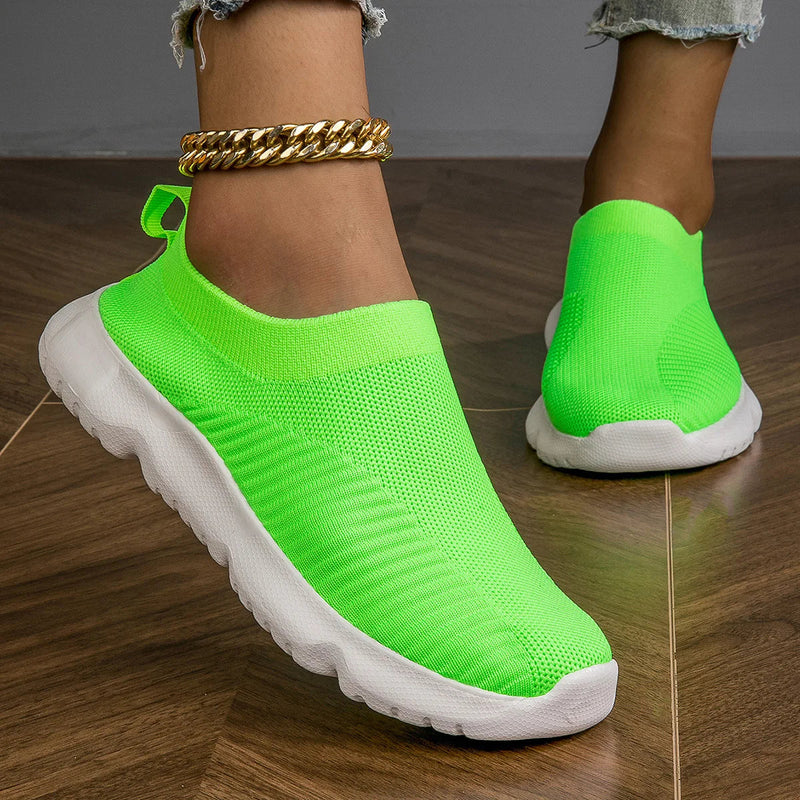 Tênis Meia Casual Esportivo com Sola Macia Tênis Meia Casual Esportivo com Sola Macia KITO MAGAZINE Verde 35 