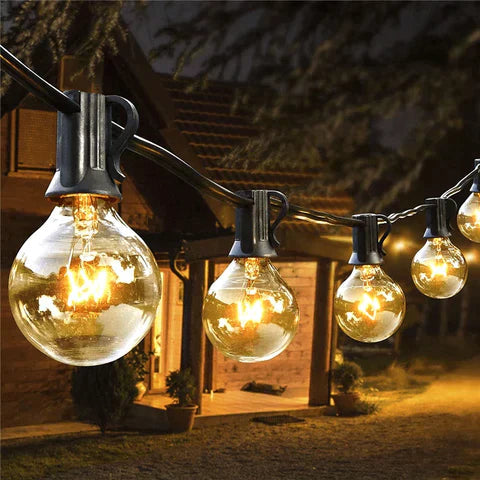 Varal de Luzes Led para Decoração Natal Casa e Jardim - Varal de Luzes Led para Decoração Natal KITO MAGAZINE 