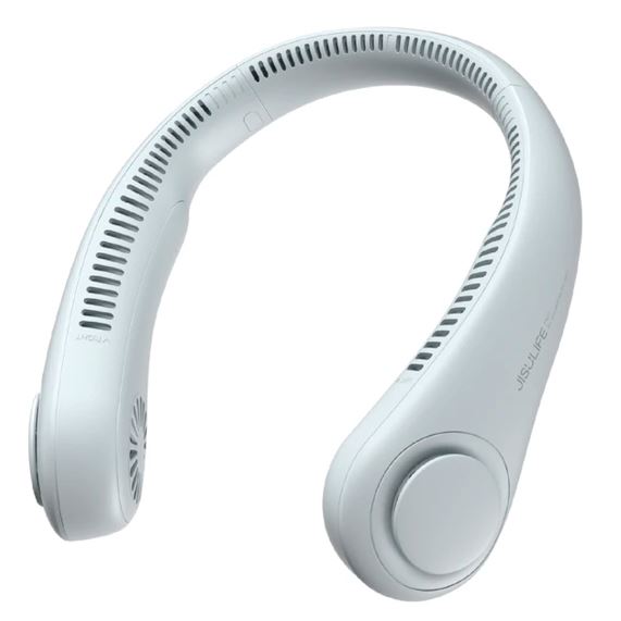 Ventilador de Pescoço TurboMax [ULTRA REFRESCANTE] Climatização e Ventilação - ventilador de pescoço KITO MAGAZINE 1 branco 